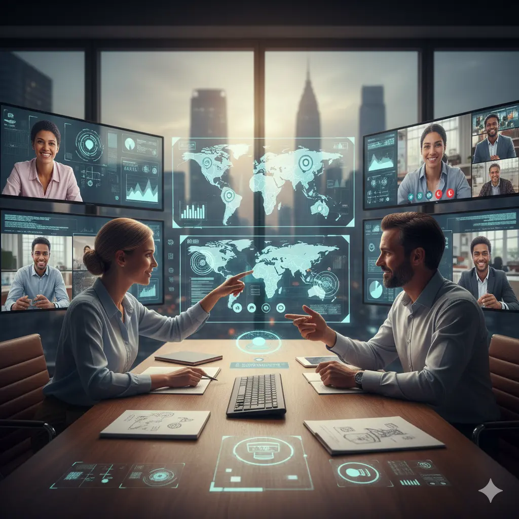 Global Political Research on Remote Work