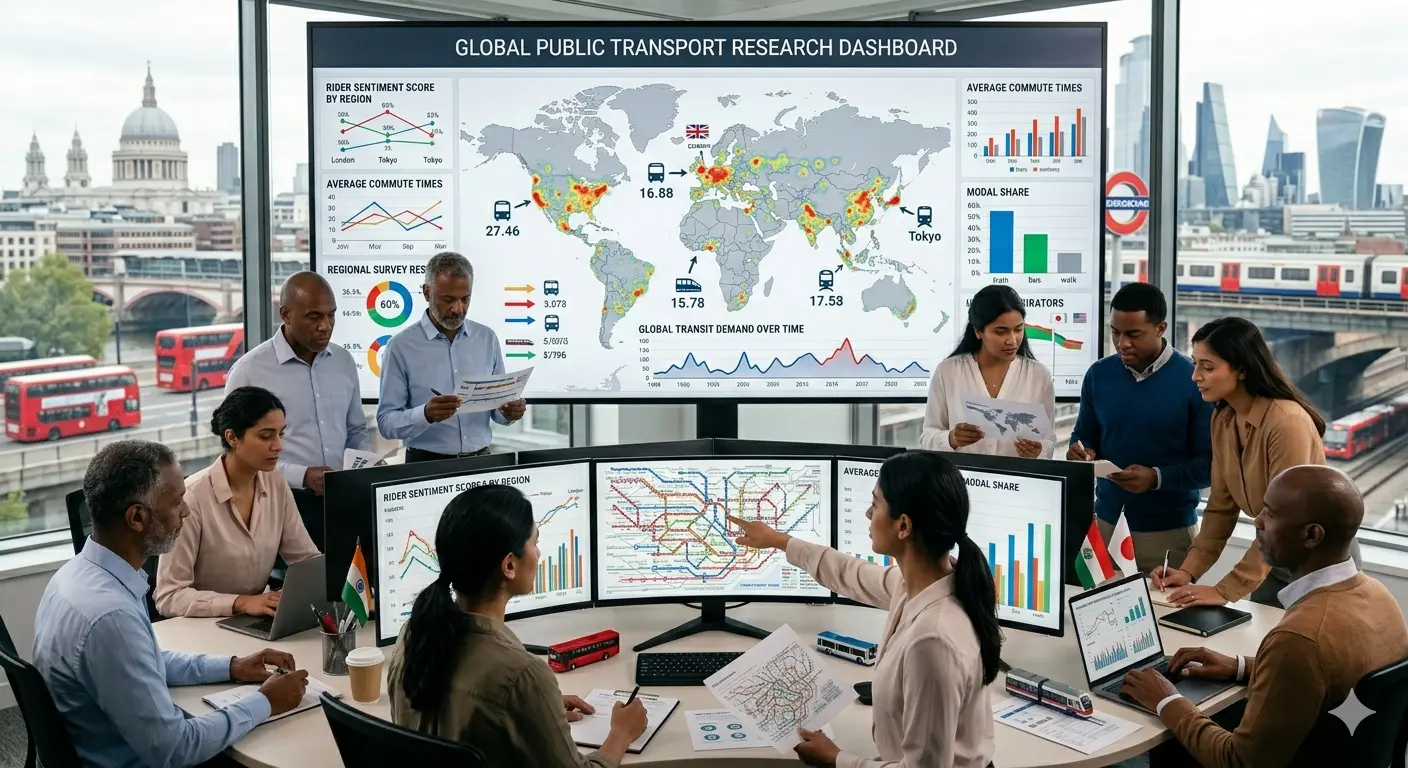 Global Audience Research Related to Public Transportation