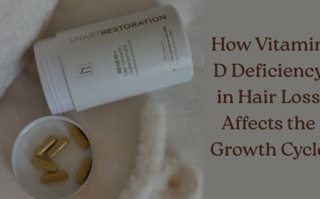 How Vitamin D Deficiency in Hair Loss Affects the Growth Cycle