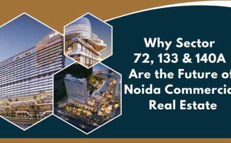 Why Sector 72, 133 & 140A Are the Future of Noida Commercial Real Estate