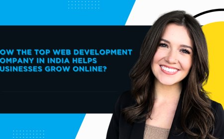How the Top Web Development Company in India Helps Businesses Grow Online?