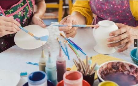 Pottery Painting San Jose | Elegant Custom Painting Inspiration